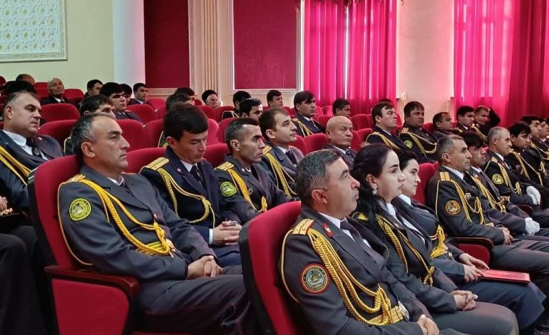  ТАҶЛИЛИ РӮЗИ МИЛИТСИЯИ ТОҶИК ДАР НОҲИЯИ ШАМСИДДИН ШОҲИН